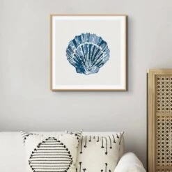Indigo Scallop Shell Art Print | Watercolour Shell Art - Unframed 5 Indigo Scallop Shell Art Print | Watercolour Shell Art - Unframed -Beach House Art Indigo Scallop Shell Art Print Watercolour Shell Art Unframed Home Garden Decor Artwork Posters Prints Visual Artwork Beach House Art 1679930057