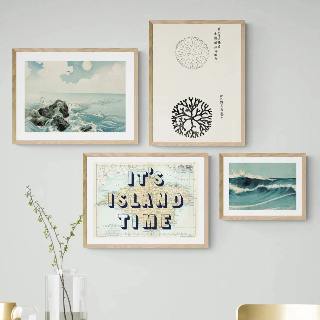 Japanese Woodblock Wave No 1: Vintage Japanese Wave Print - Unframed Japanese Woodblock Wave No 1: Vintage Japanese Wave Print - Unframed -Beach House Art Japanese Woodblock Wave No 1 Unframed Print Wall Art Beach House Art 1650734533