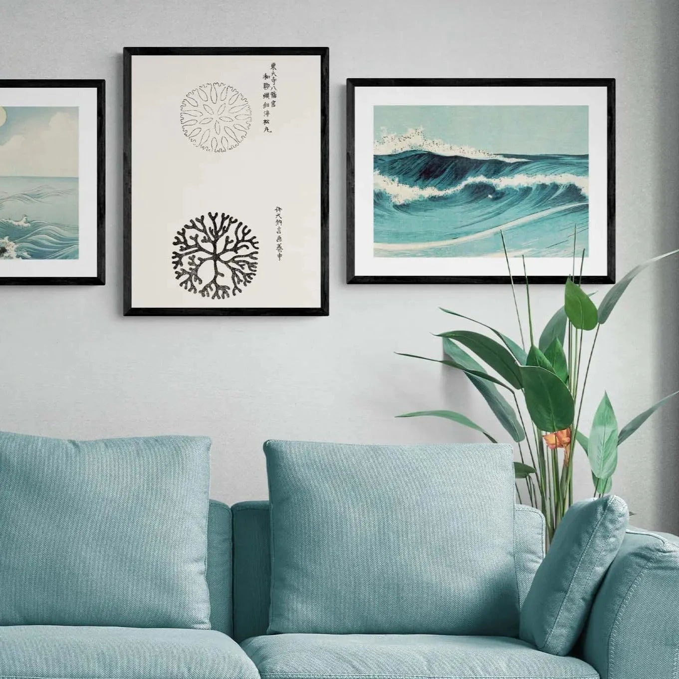Japanese Woodblock Wave No 1: Vintage Japanese Wave Print - Unframed Japanese Woodblock Wave No 1: Vintage Japanese Wave Print - Unframed -Beach House Art Japanese Woodblock Wave No 1 Unframed Print Wall Art Beach House Art 1650734537