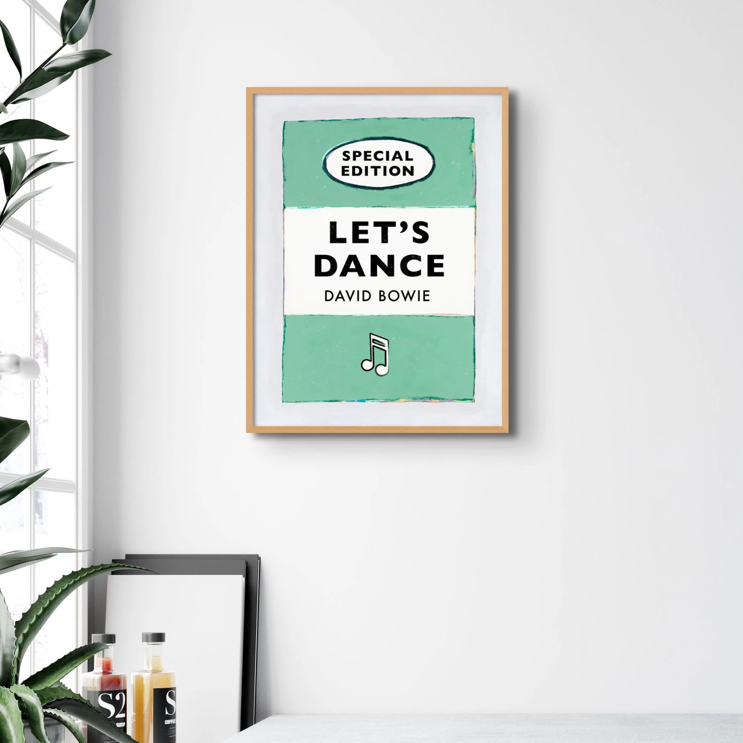 Let's Dance (Jade) Lyric Book Cover Print - Unframed Let's Dance (Jade) Lyric Book Cover Print - Unframed -Beach House Art LDJadeSQ 4534ee44 97b8 459f 8f45 2ad9f6b4b52c