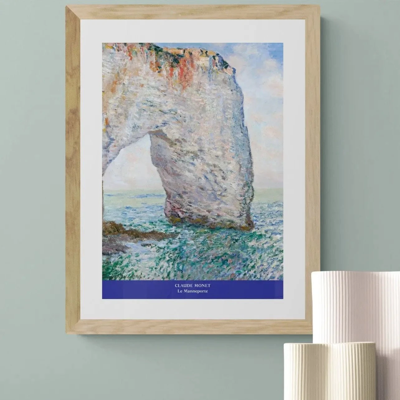 Le Manneporte (Monet) - Unframed Print Le Manneporte (Monet) - Unframed Print -Beach House Art Le Manneporte Monet Unframed Print Wall Art Beach House Art 1650735242