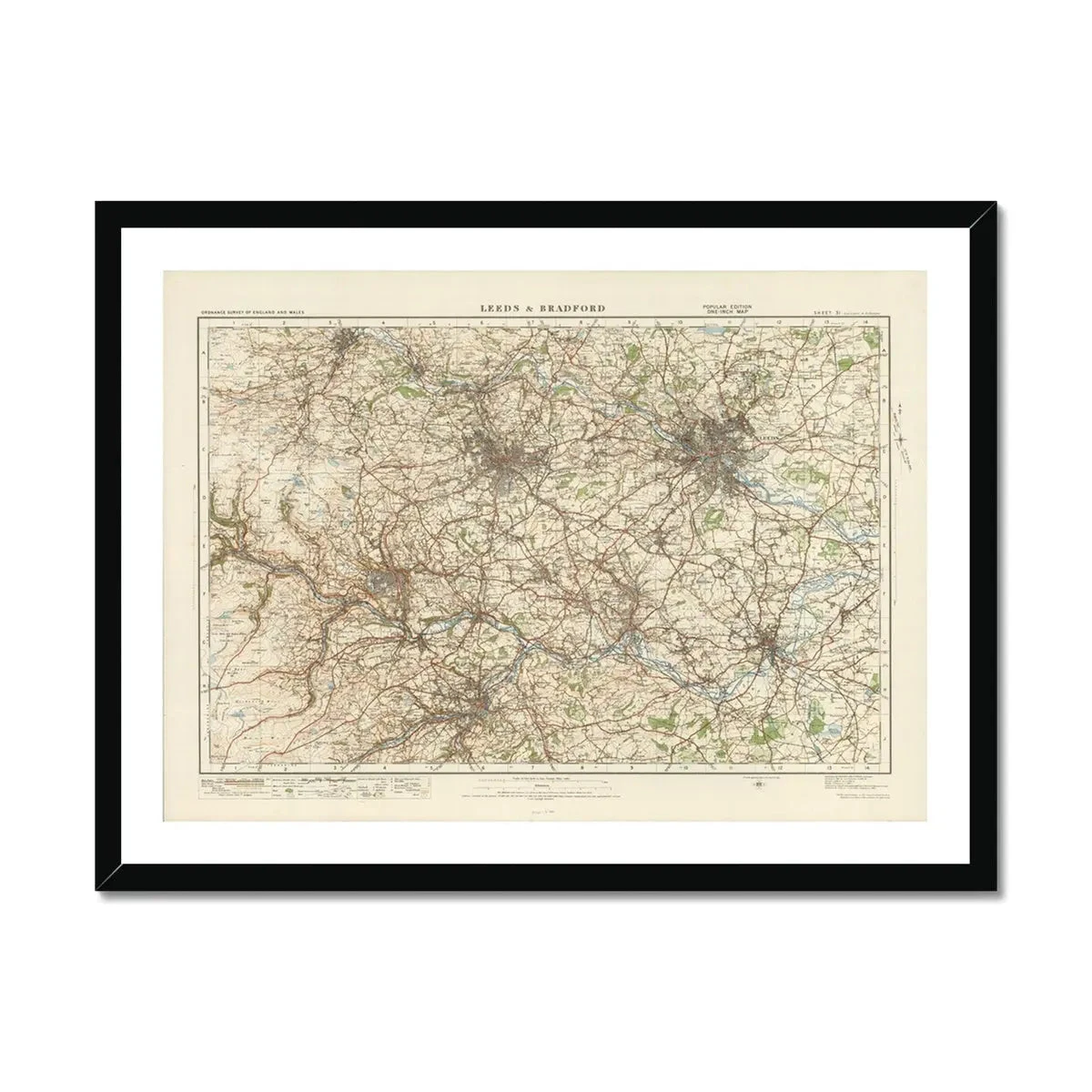 Leeds Vintage Map Print | Map Print of Leeds - Framed Leeds Vintage Map Print | Map Print Of Leeds - Framed -Beach House Art Leeds Vintage Map Print Map Print of Leeds Framed Print Fine art Beach House Art 1670619069