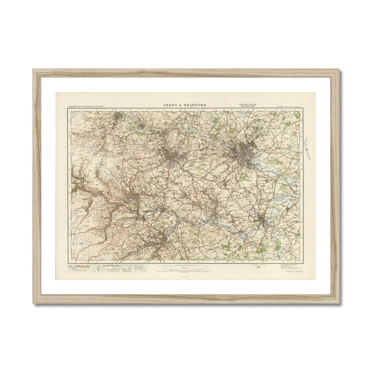 Leeds Vintage Map Print | Map Print of Leeds - Framed Leeds Vintage Map Print | Map Print Of Leeds - Framed -Beach House Art Leeds Vintage Map Print Map Print of Leeds Framed Print Fine art Beach House Art 1670619079
