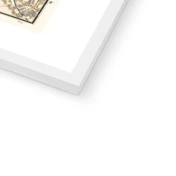 London Is My Happy Place Quote On London Map Print | London City Map Print - Framed -Beach House Art London is my Happy Place London Map Framed Wall art Beach House Art 1650738040