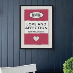 Love And Affection Song Lyric On Vintage Style Book Cover - Unframed 4 Love And Affection Song Lyric On Vintage Style Book Cover - Unframed -Beach House Art Love and Affection Viva Magenta Vintage Book Cover Print Unframed Home Garden Decor Artwork Posters Prints Visual Artwork Beach House Art 1675010268 735b85bb b89e 4633 b1b8 d6711c4b7282