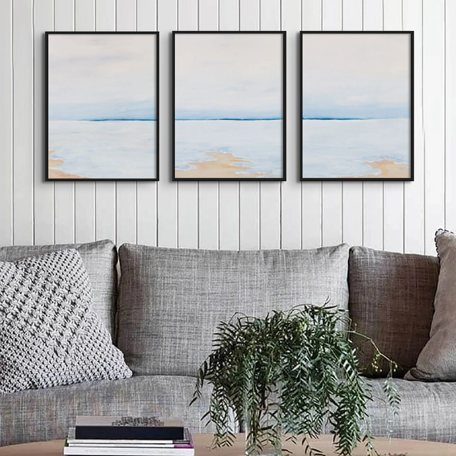 Modern Abstract Coastal Painting No 3 | Minimal Wall Art Print - Unframed Modern Abstract Coastal Painting No 3 | Minimal Wall Art Print - Unframed -Beach House Art ModernAbstractCoastalPaintingsx3 16fe9b6f 78c7 480e b6bd d558f2ffa5a0