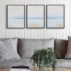 Modern Abstract Coastal Painting No 2 | Minimal Wall Art Print - Framed Canvas 4 Modern Abstract Coastal Painting No 2 | Minimal Wall Art Print - Framed Canvas -Beach House Art ModernAbstractCoastalPaintingsx3 a53484c0 0769 4416 903d 0e7a522bdf23