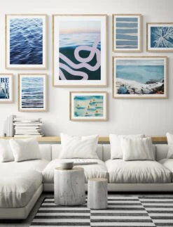 Natural Bridge, Bermuda | Vintage Beach Painting - Unframed 4 Natural Bridge, Bermuda | Vintage Beach Painting - Unframed -Beach House Art Natural Bridge Bermuda High Tide by Homer Unframed Print Wall Art Beach House Art 1650733420