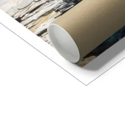 Natural Bridge, Bermuda | Vintage Beach Painting - Unframed 5 Natural Bridge, Bermuda | Vintage Beach Painting - Unframed -Beach House Art Natural Bridge Bermuda High Tide by Homer Unframed Print Wall Art Beach House Art 1650733423