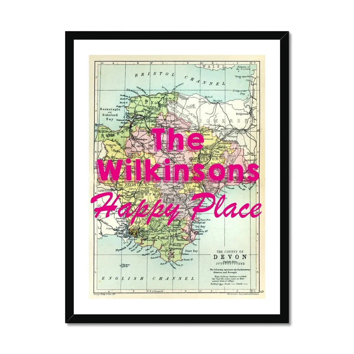 The Wilkinsons Happy Place - Framed The Wilkinsons Happy Place - Framed -Beach House Art New product publishing in progress Fine art Beach House Art 1660306045