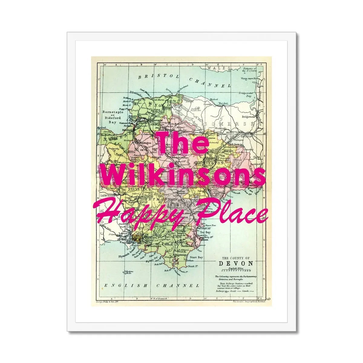 The Wilkinsons Happy Place - Framed The Wilkinsons Happy Place - Framed -Beach House Art New product publishing in progress Fine art Beach House Art 1660306050