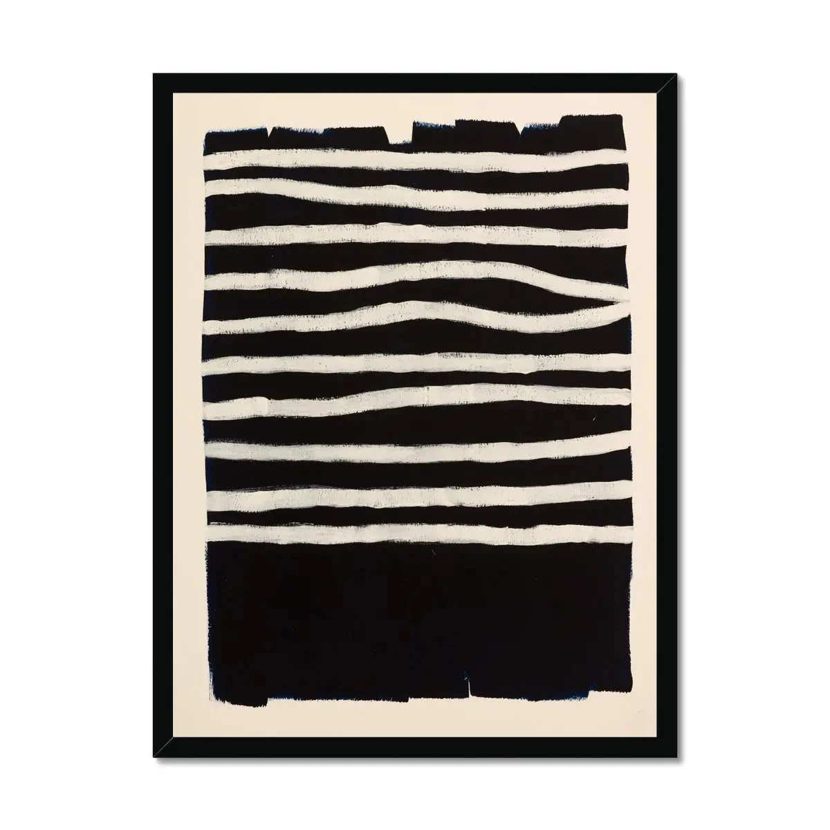 Night Set Abstract Wave Painting | Line Art Print | Black and White Print- Framed Night Set Abstract Wave Painting | Line Art Print | Black And White Print- Framed -Beach House Art Night Set Framed Print Wall Art Beach House Art 1650731690