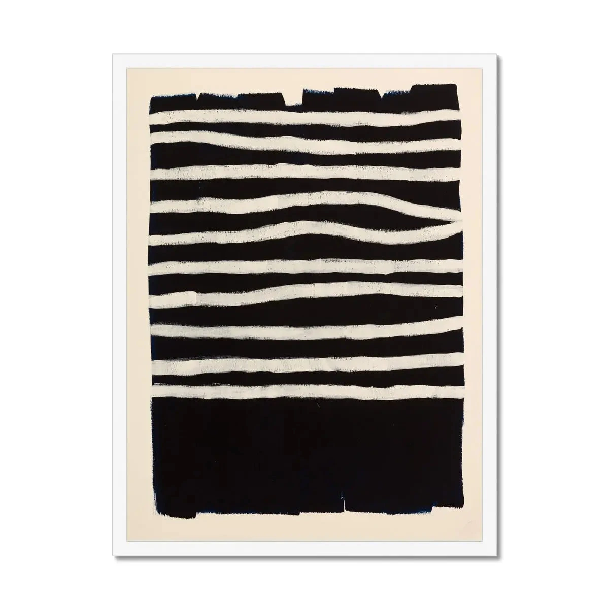 Night Set Abstract Wave Painting | Line Art Print | Black and White Print- Framed Night Set Abstract Wave Painting | Line Art Print | Black And White Print- Framed -Beach House Art Night Set Framed Print Wall Art Beach House Art 1650731702