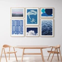 Ocean Surface - Unframed Print -Beach House Art Ocean Surface Unframed Print Wall Art Beach House Art 1650736123