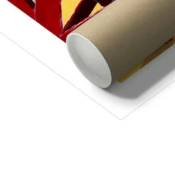 Off Duty Colourful Lifeguard Chair Painting - Unframed -Beach House Art Off Duty Unframed Print Wall Art Beach House Art 1650733921