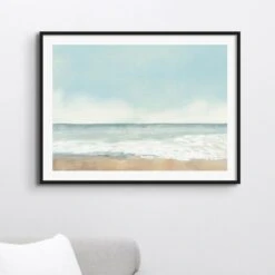 Pastel Beach Painting - Unframed 3 Pastel Beach Painting - Unframed -Beach House Art PaastelBeach BeachPainting BeachHouseArt