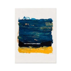 Palette Coast: Modern Coastal Art - Unframed