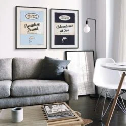 Paradise Found (Vintage Book Art) - Unframed 6 Paradise Found (Vintage Book Art) - Unframed -Beach House Art Paradise Found Dolphin Editions Fine Art Print Fine art Beach House Art 1651659932