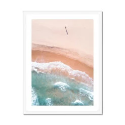 Pastel Beach Break Photography Print | Aerial Beach Photography - Framed 6 Pastel Beach Break Photography Print | Aerial Beach Photography - Framed -Beach House Art Pastel Shore Photography Framed Print Fine art Beach House Art 1659373429