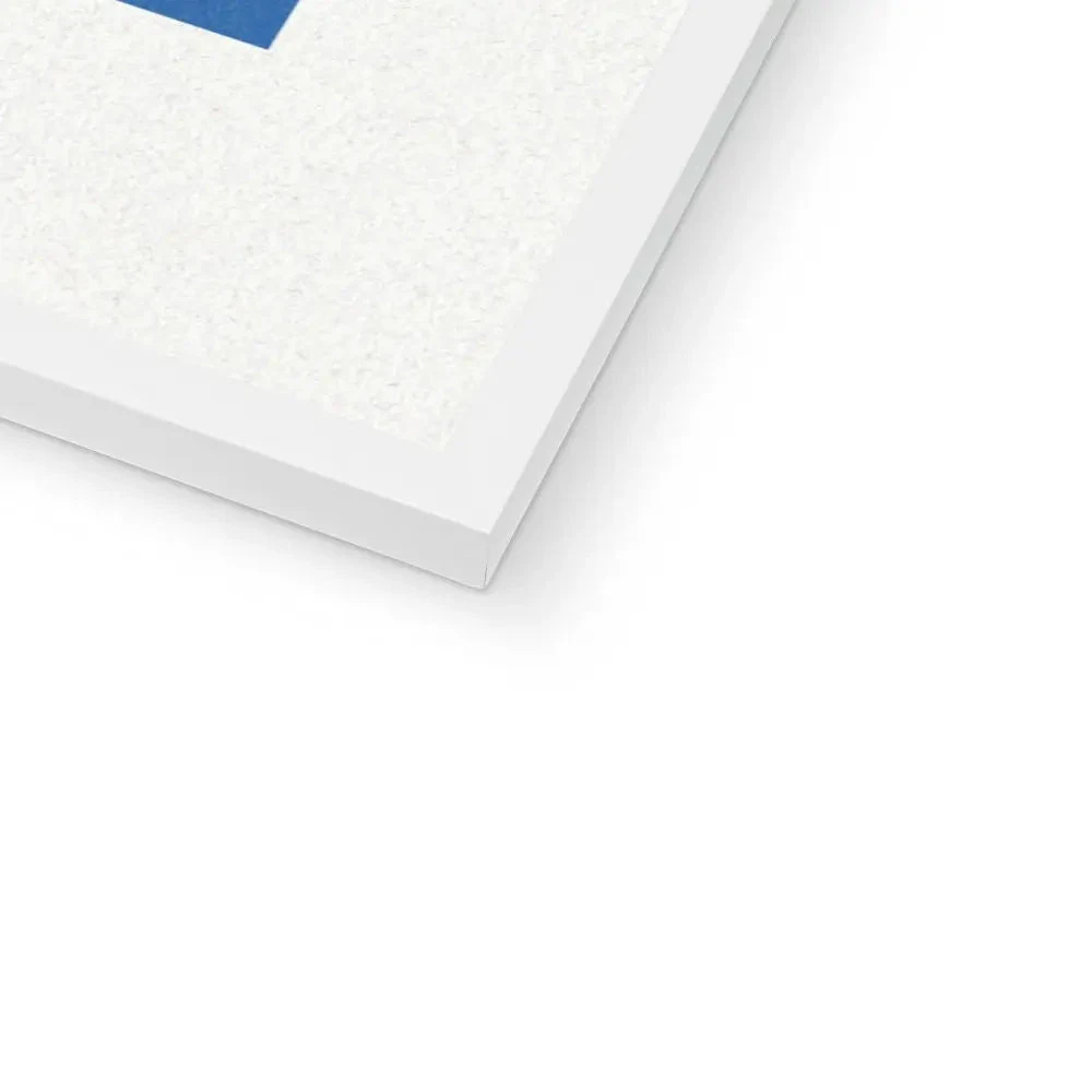 Pebble Stack No 4 (Blue Abstract Wall Art) - Framed Pebble Stack No 4 (Blue Abstract Wall Art) - Framed -Beach House Art Pebble Stack No 4 Framed Print Wall Art Beach House Art 1650733866