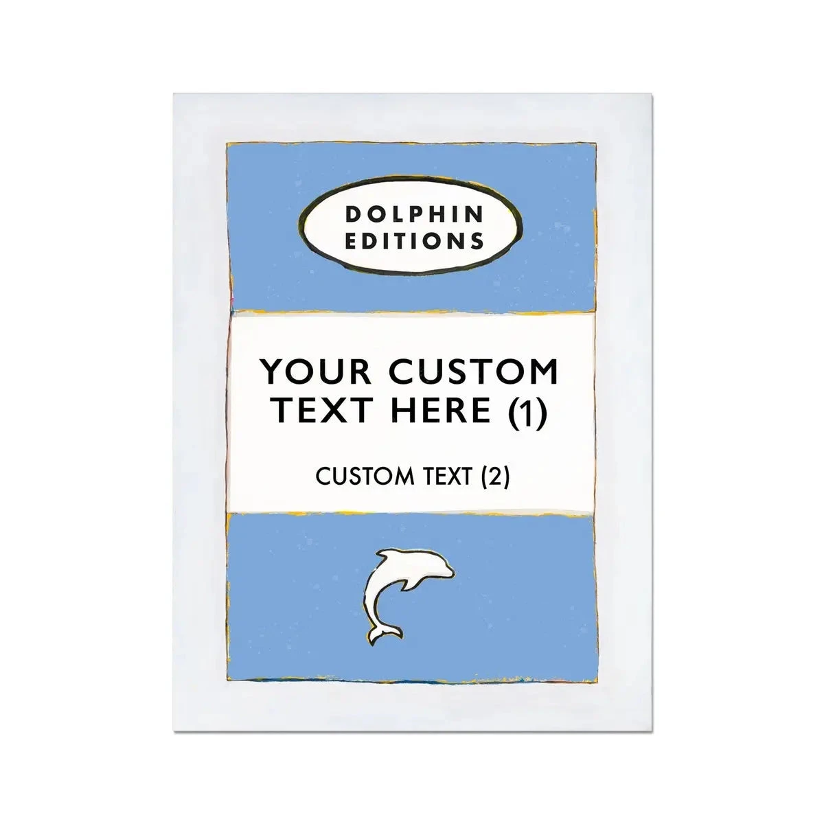 Your Custom Quote on Vintage Style Book Cover Print | Custom Print | Cornish Blue - No Frame Your Custom Quote On Vintage Style Book Cover Print | Custom Print | Cornish Blue - No Frame -Beach House Art Personalised Book Cover Art Custom Book Print Cornish Blue Fine Art Print Fine art Beach House Art 1668857039