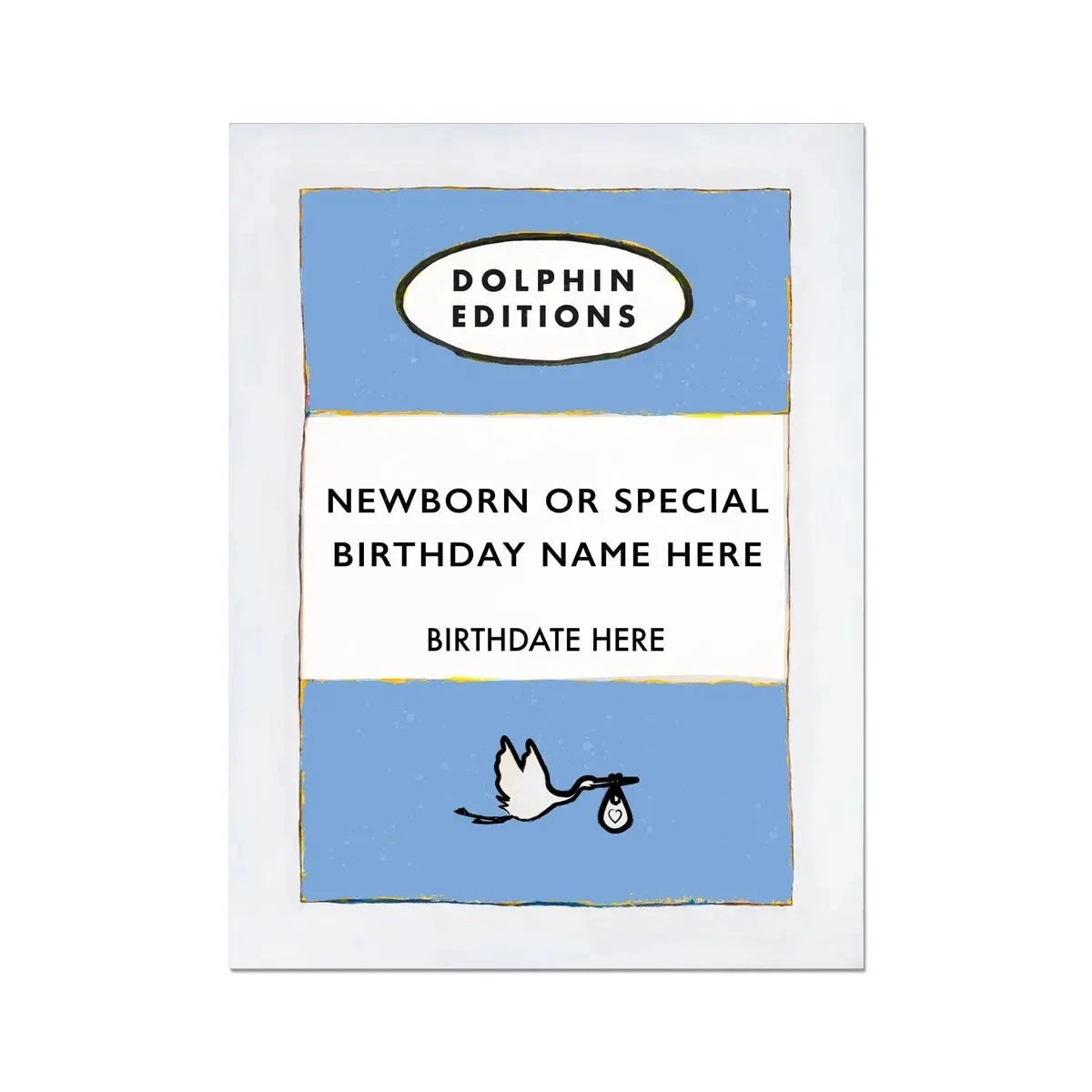 Baby Name Print | Personalised Name Print | Cornish Blue - No Frame Baby Name Print | Personalised Name Print | Cornish Blue - No Frame -Beach House Art Personalised Book Cover Art Print Newborn Birthday Custom Gift Cornish Blue Fine Art Print Fine art Beach House Art 1668857694