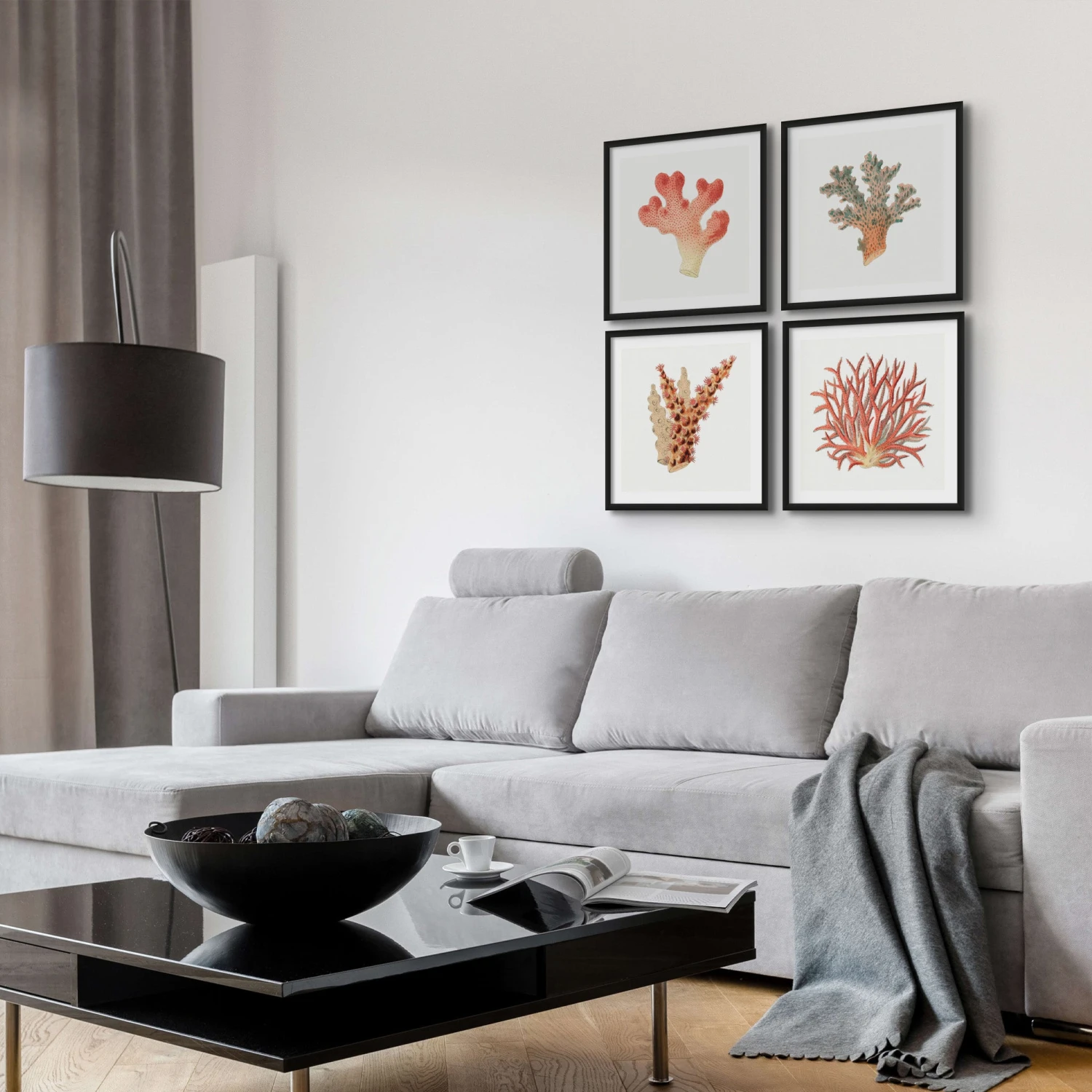 Reef Coral Print No 1 | Vintage Coral Wall Art - Unframed Reef Coral Print No 1 | Vintage Coral Wall Art - Unframed -Beach House Art ReefCoralx4.1 ea8a2e27 13ee 4f99 bf7e d4433b15ef36