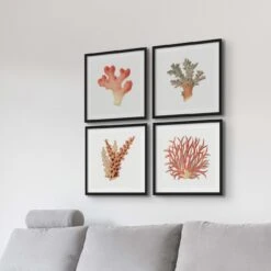 Reef Coral Print No 4 | Vintage Coral Art Print - Unframed 5 Reef Coral Print No 4 | Vintage Coral Art Print - Unframed -Beach House Art ReefCoralx4.1 f77ea67a 0aef 4815 a73c 5d8cc81ef2be