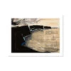 Sailing Bay: Modern Coastal Art - Unframed