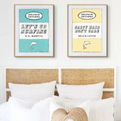 Salty Hair Quote Print On Vintage Style Book Cover In Yellow - Unframed -Beach House Art Salty Hair Yellow Vintage Book Cover Art Print Unframed Home Garden Decor Artwork Posters Prints Visual Artwork Beach House Art 1678524560 77c04691 40f2 4371 9641 00999433b481