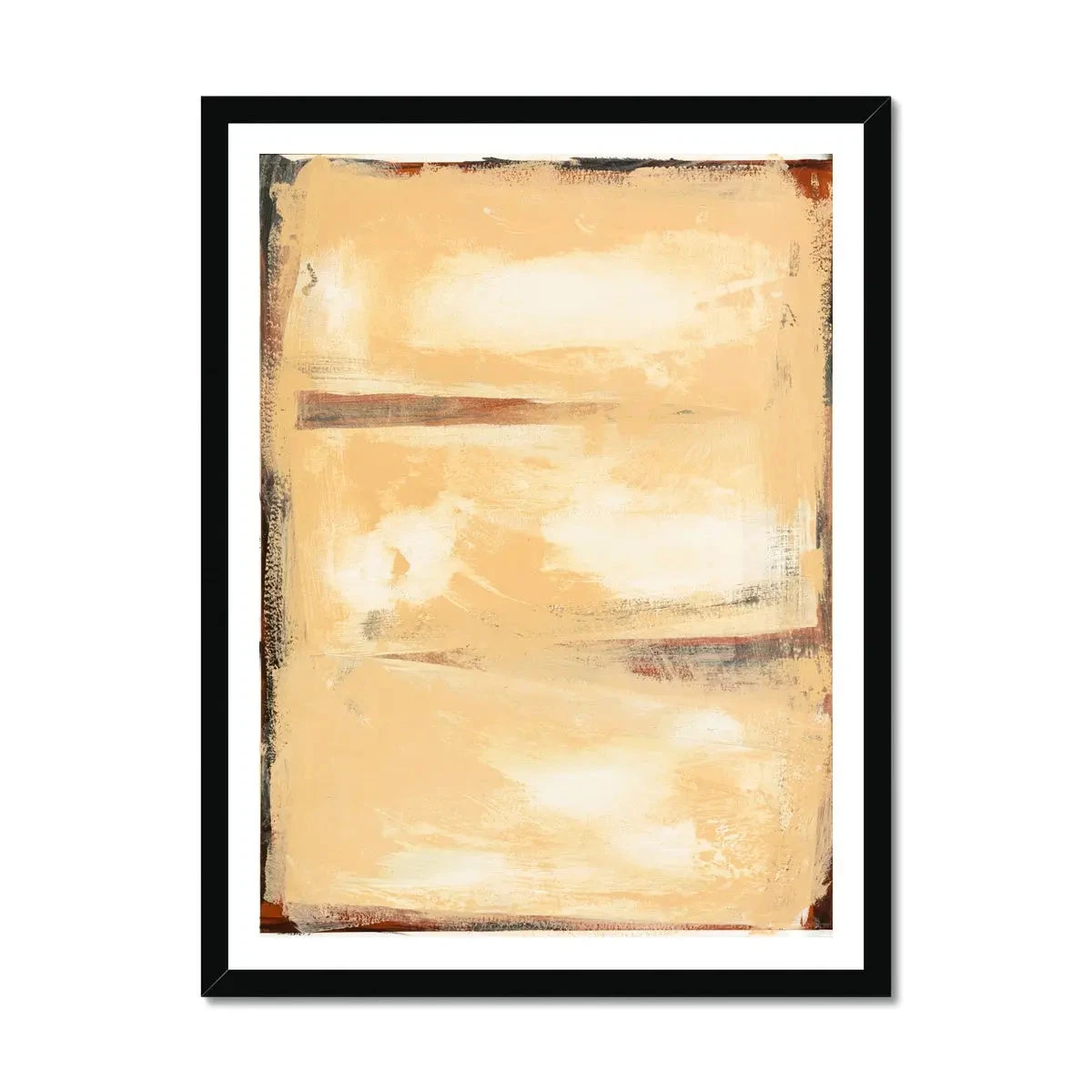 Sandy Bay Painting | Original painting print (Modern Coastal Art) - Framed Sandy Bay Painting | Original Painting Print (Modern Coastal Art) - Framed -Beach House Art Sandy Bay Framed Print Wall Art Beach House Art 1650733065