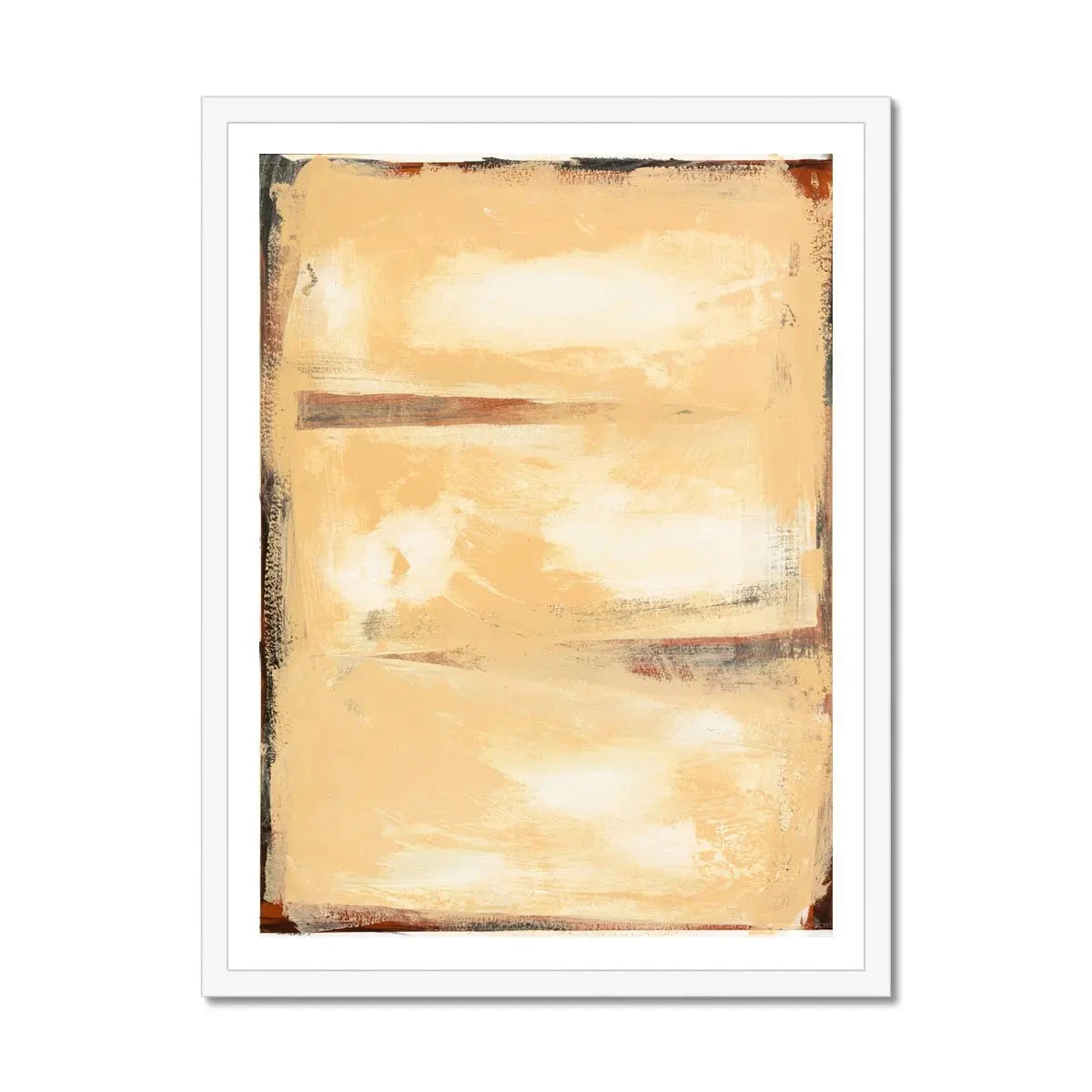 Sandy Bay Painting | Original painting print (Modern Coastal Art) - Framed Sandy Bay Painting | Original Painting Print (Modern Coastal Art) - Framed -Beach House Art Sandy Bay Framed Print Wall Art Beach House Art 1650733076