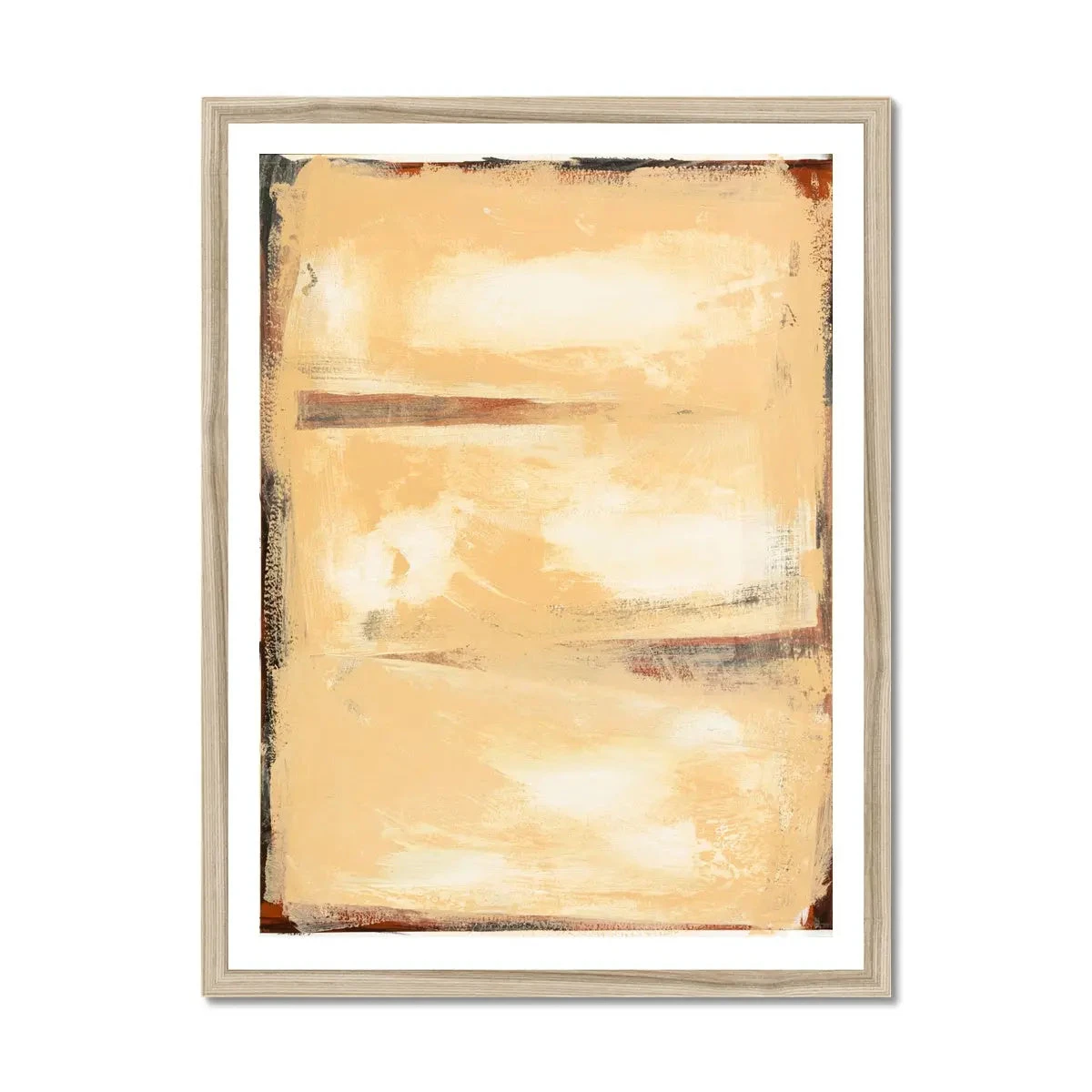 Sandy Bay Painting | Original painting print (Modern Coastal Art) - Framed Sandy Bay Painting | Original Painting Print (Modern Coastal Art) - Framed -Beach House Art Sandy Bay Framed Print Wall Art Beach House Art 1650733079
