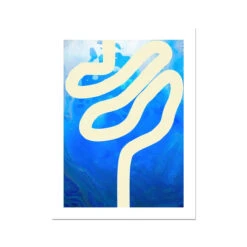 Sea Snake (Ivory) - Unframed Print