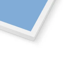 So Fresh (Cornish Blue) Fun Bathroom Word Art Print - Framed -Beach House Art So Fresh Cornish Blue Bathroom Word Art Print Framed Print Fine art Beach House Art 1674063144