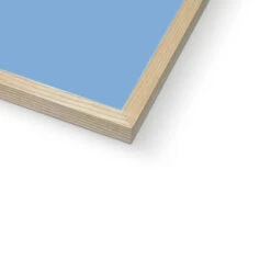 So Fresh (Cornish Blue) Fun Bathroom Word Art Print - Framed -Beach House Art So Fresh Cornish Blue Bathroom Word Art Print Framed Print Fine art Beach House Art 1674063147