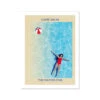 Splash Come On In (Contemporary Wall Art) - Unframed