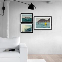 Summer Moorings Photography Print- Framed 4 Summer Moorings Photography Print- Framed -Beach House Art Summer Moorings Framed Print Wall Art Beach House Art 1650734932