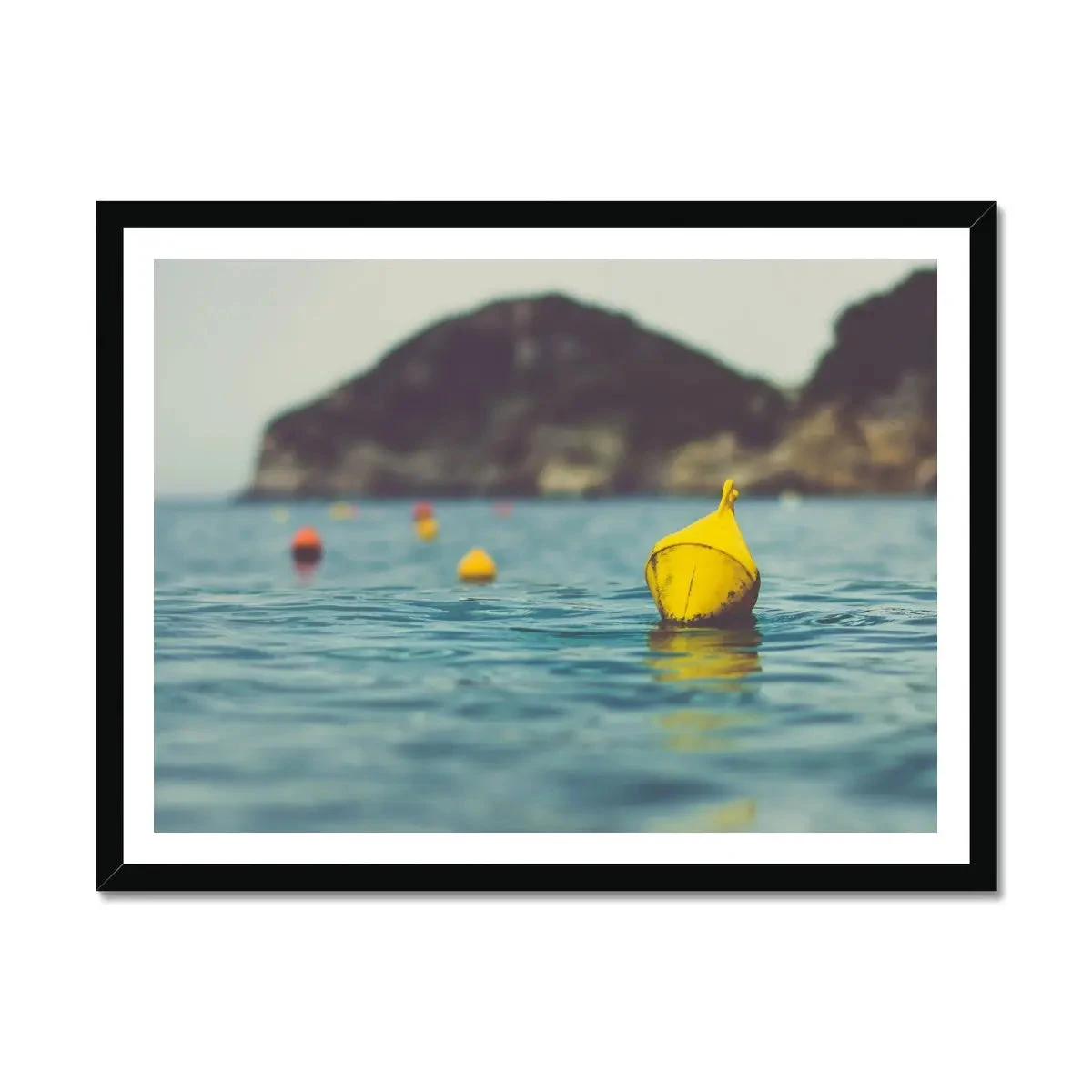 Summer Moorings Photography Print- Framed Summer Moorings Photography Print- Framed -Beach House Art Summer Moorings Framed Print Wall Art Beach House Art 1650734939