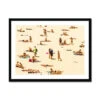 Sunbathers Beach Photography Print - Framed 2 Sunbathers Beach Photography Print - Framed -Beach House Art Sunbathers Photography Framed Print Fine art Beach House Art 1659373375