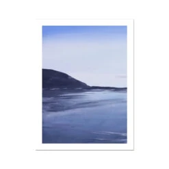 Sunrise Across The Bay Print | Beach Painting - Unframed