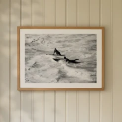 Surfer Paddling Outback Photography Print | Black & White Beach Photography - Framed 5 Surfer Paddling Outback Photography Print | Black & White Beach Photography - Framed -Beach House Art Surfing Outback Photo Sq e61649e8 e611 454f ad7d c6e70833a74d