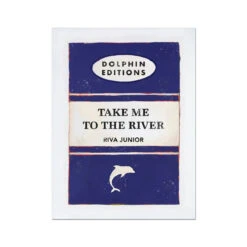 Take Me To The River (Vintage Book Art) - Unframed
