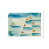 The Regatta Watercolour Print | Modern Coastal Art - Unframed 2 The Regatta Watercolour Print | Modern Coastal Art - Unframed -Beach House Art The Regatta Unframed Print Wall Art Beach House Art 1650736237