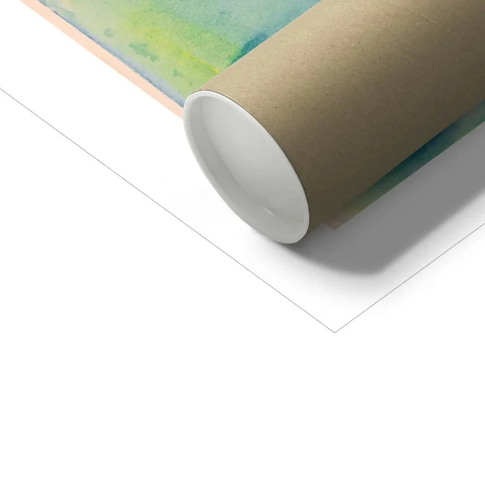 The Regatta Watercolour Print | Modern Coastal Art - Unframed The Regatta Watercolour Print | Modern Coastal Art - Unframed -Beach House Art The Regatta Unframed Print Wall Art Beach House Art 1650736252