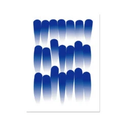 Trevone Bay: Graphic Wall Art - Unframed