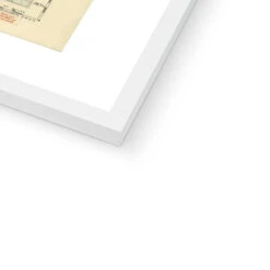 Framed Yorkshire Map Print | Vintage Yorkshire Map Print - Framed -Beach House Art Vintage Yorkshire Map Vintage Map Art Framed Print Fine art Beach House Art 1661093995