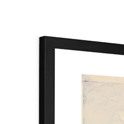 Watercolour Bay Painting | Modern Coastal Art - Framed -Beach House Art Watercolour Bay Framed Print Wall Art Beach House Art 1650733450