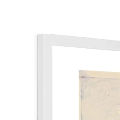 Watercolour Bay Painting | Modern Coastal Art - Framed -Beach House Art Watercolour Bay Framed Print Wall Art Beach House Art 1650733453