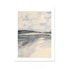 Watercolour Bay Print | Modern Coastal Art - Unframed